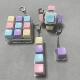 二键三键五键组合解压玩具试轴器发光解压钥匙扣手指解压玩具挂件