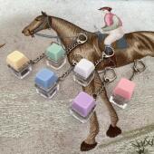 跨境高透解压按键机械键盘捏捏乐手指无聊减压按键发泄钥匙扣