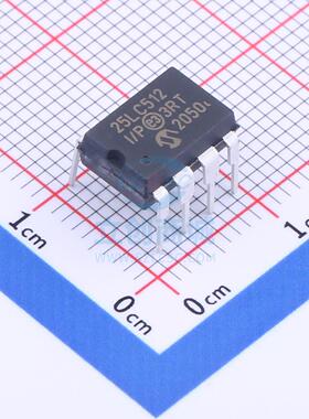 EEPROM 25LC512-I/P PDIP-8 MICROCHIP(美国微芯)