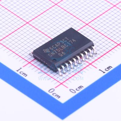 RS-485/RS-422芯片 SN75LBC174DW SOIC-20_300mil TI()