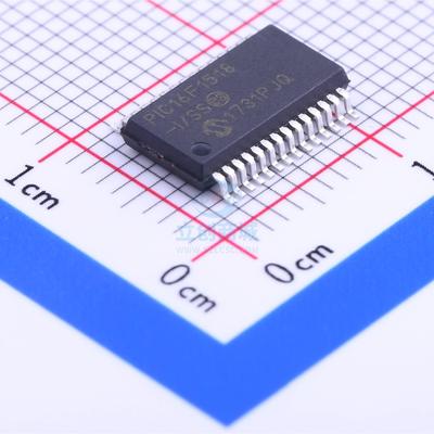 单片机(MCU/MPU/SOC) PIC16F1518-I/SS SSOP-28_208mil MIC 全新