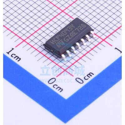 逻辑门 HCF4093YM013TR SOIC-14 ST全新原装进口