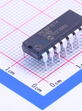 单片机(MCU/MPU/SOC) PIC16F1574-I/P DIP-14 MIC 全新原装进口