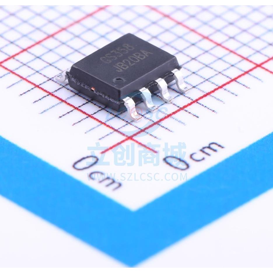 运算放大器 GS358-SR SOP-8_150mil Gainsil(聚洵)