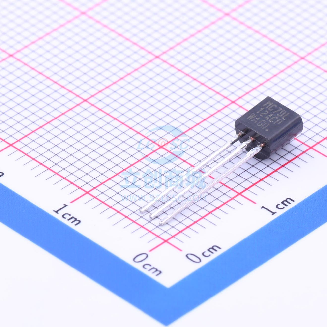 线性稳压器(LDO) MC79L12ACPG TO-92(TO-92-3) on 全新原装正品