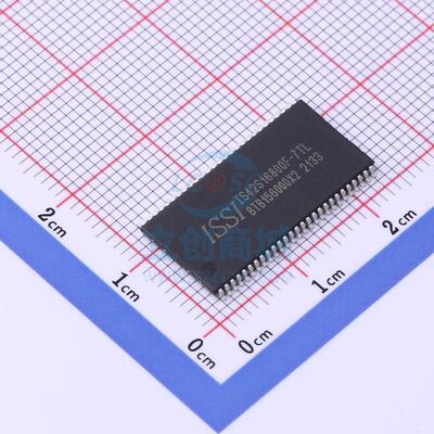 同步动态随机存取内存(SDRAM) IS42S16800F-7TL TSOPII-54 ISSI(