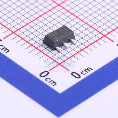 线性稳压器(LDO) LD1117AG-33-AB3-B-R SOT-89 UTC(友顺)