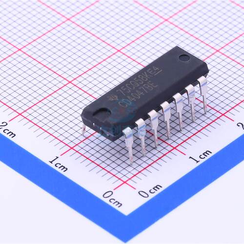 单稳态多谐振荡器 CD4047BE DIP-14 TI()