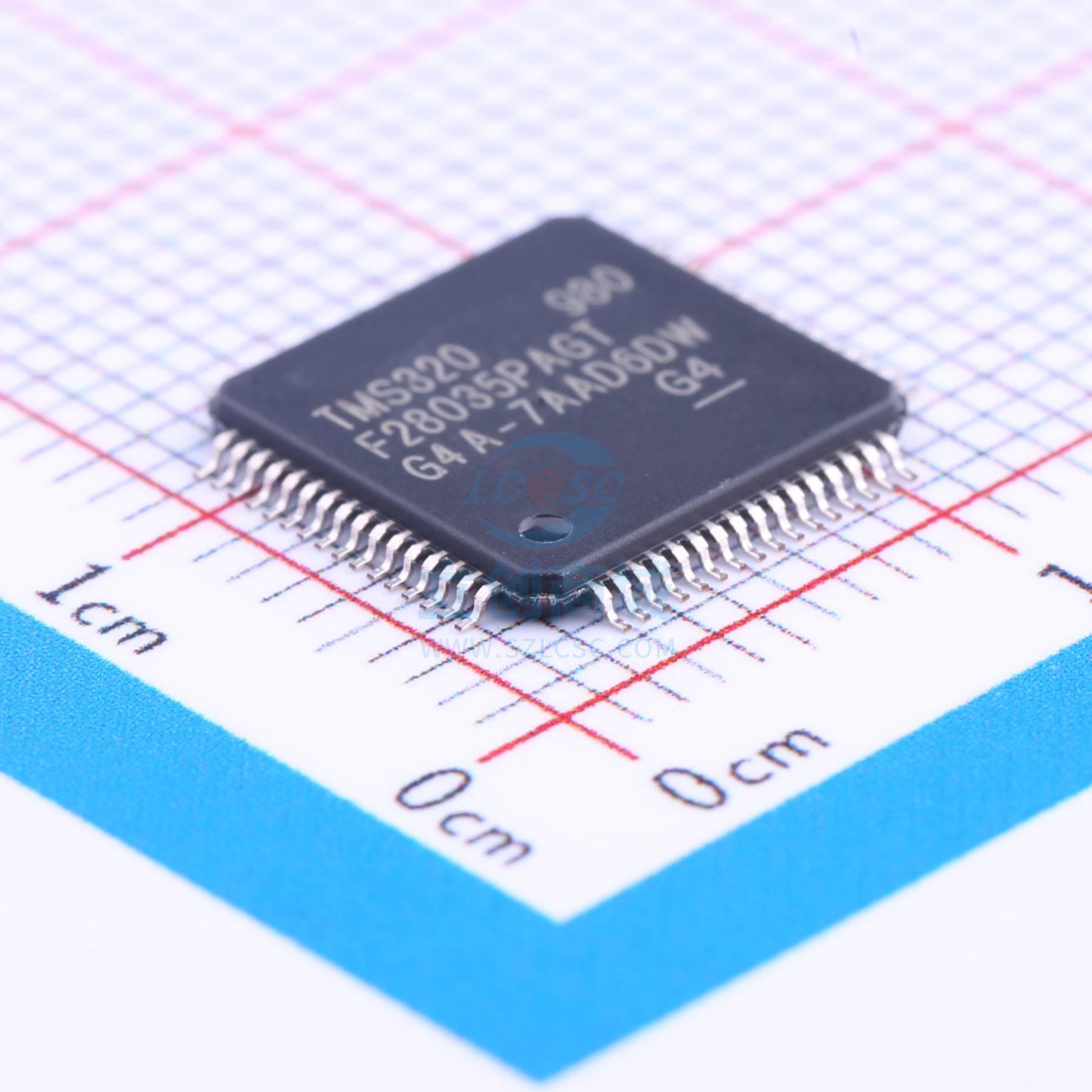 单片机(MCU/MPU/SOC) TMS320F28035PAGT TQFP-64_10x10x05P TI 全