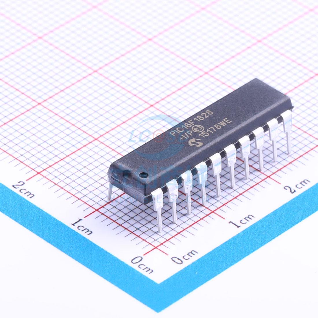 单片机(MCU/MPU/SOC) PIC16F1828-I/P DIP-20 MIC 全新原装进口