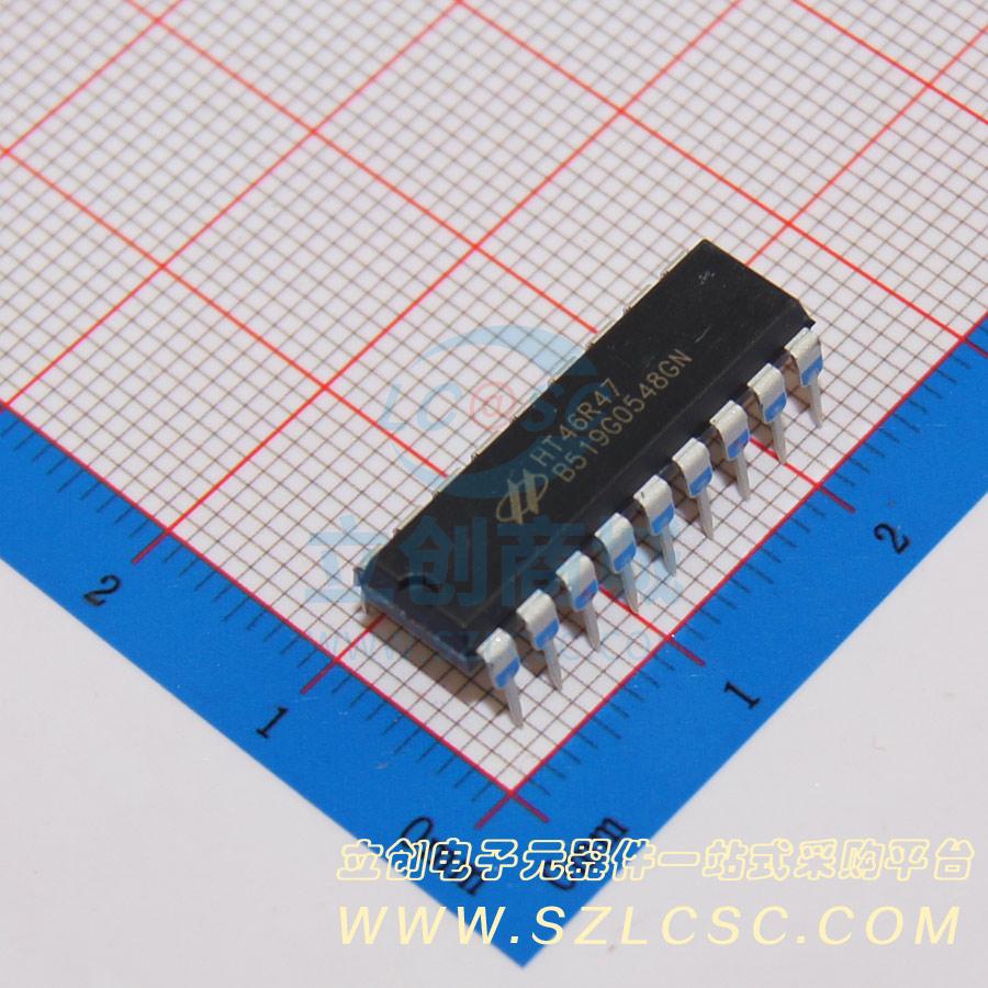 单片机(MCU/MPU/SOC) HT46R47 DIP-18 全新原装进口