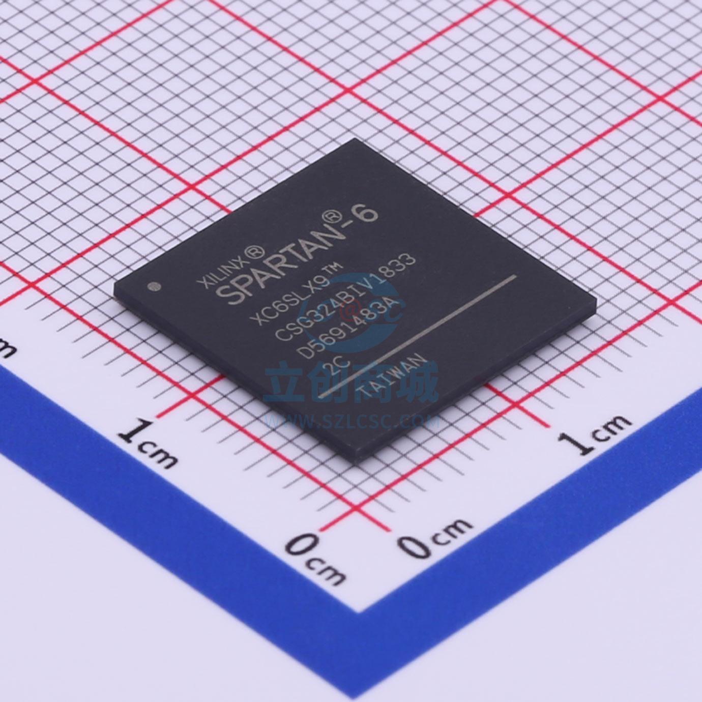 可编程逻辑器件(CPLD/FPGA) XC6SLX9-2CSG324C BGA-324 全新原装