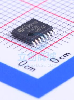 RS232芯片 ST3232BTR TSSOP-16 ST 全新原装进口