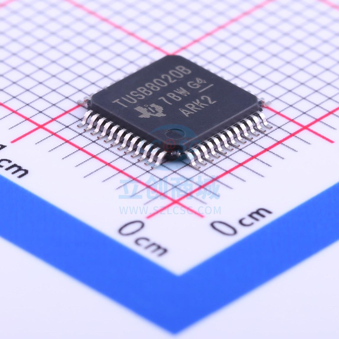 USB芯片 TUSB8020BPHPR TQFP-48_7x7x05P TI()