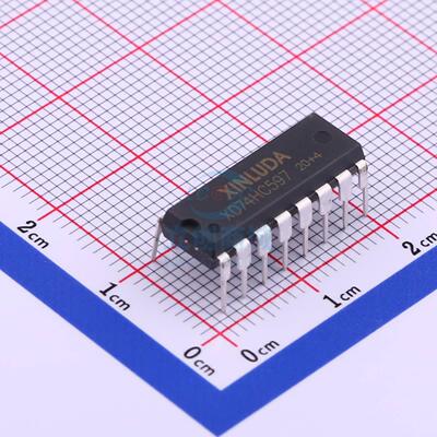 寄存器 XD74HC597 DIP-16 XINLUDA(信路达)