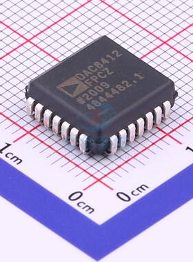 数模转换芯片DAC DAC8412FPCZ PLCC-28 ADI 全新原装进口