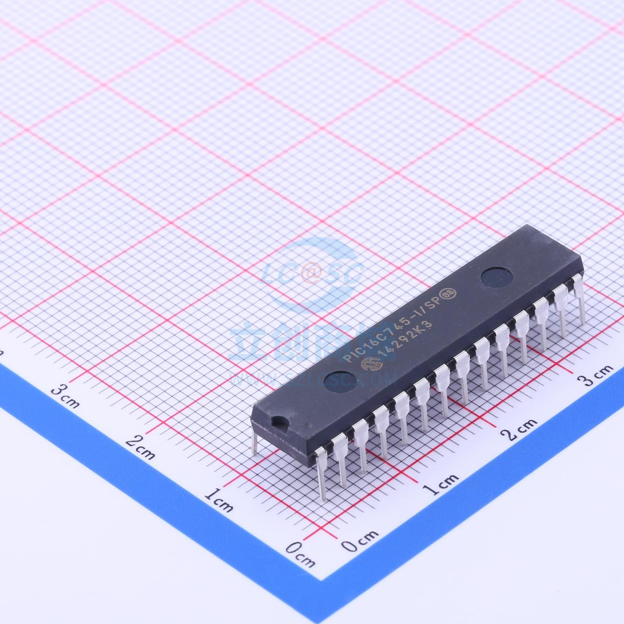 单片机(MCU/MPU/SOC) PIC16C745-I/SP SPDIP-28 MIC 全新原装进口