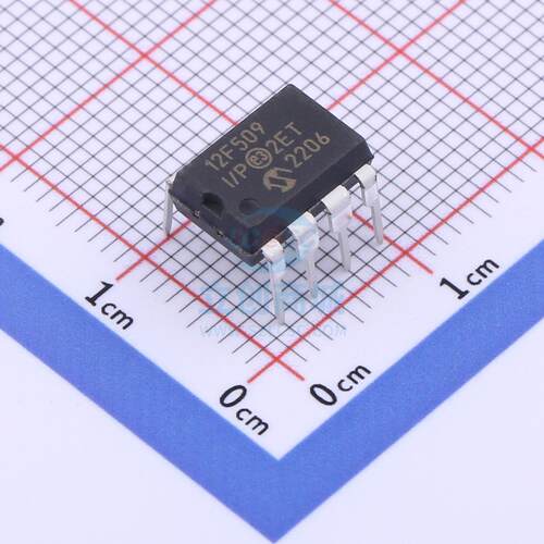 单片机(MCU/MPU/SOC) PIC12F509-I/P PDIP-8 MIC 全新原装进口