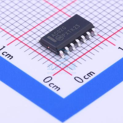 逻辑门 MC74AC02DR2G SOIC-14 ON 全新原装进口