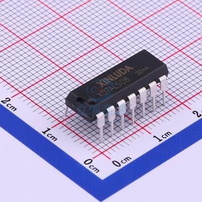 逻辑门 XD74LS08 DIP-14 XINLUDA(信路达)