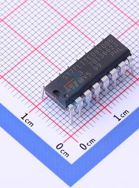 单片机(MCU/MPU/SOC) ST7FLITE09Y0B6 DIP-16 ST 全新原装进口