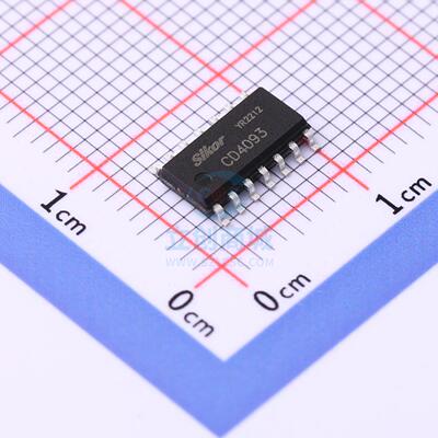 逻辑门 CD4093 SOP-14 Slkor(萨科微)