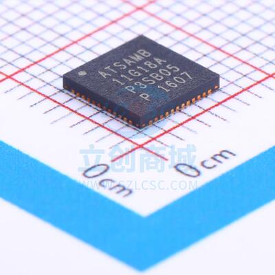 无线收发芯片 ATSAMB11G18A-MU-T QFN-48_6x6x04P MICROCHIP(美国