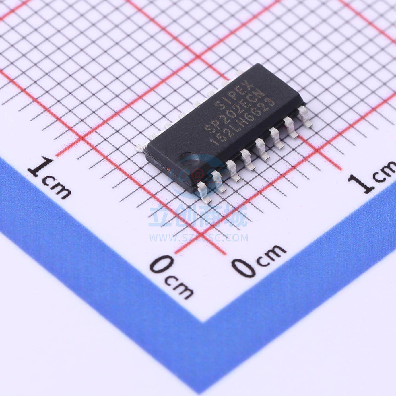 RS232芯片 SP202ECN-L SOIC-16 MaxLinear