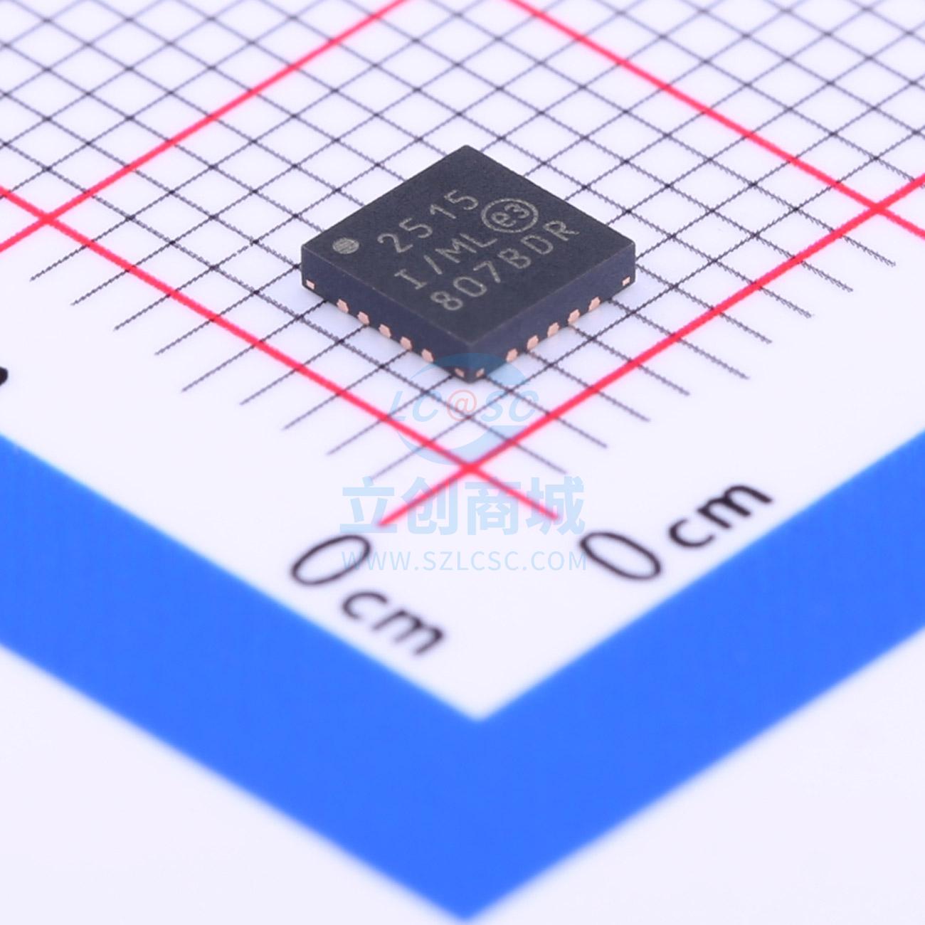 CAN芯片 MCP2515T-I/ML QFN-20 MICROCHIP(美国微芯)