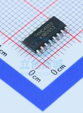 模拟开关/多路复用器 AiP74HC4053 SOP-16_150mil I-CORE(中微爱