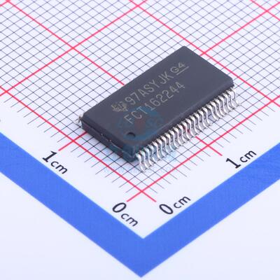 缓冲器/驱动器 CY74FCT162244TPVCT SSOP-48 TI全新原装进口