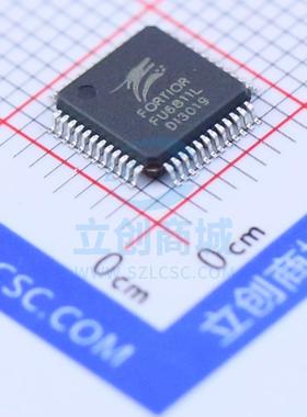 单片机(MCU/MPU/SOC) FU6811L LQFP-48_7x7x05P Fortior Tech(峰