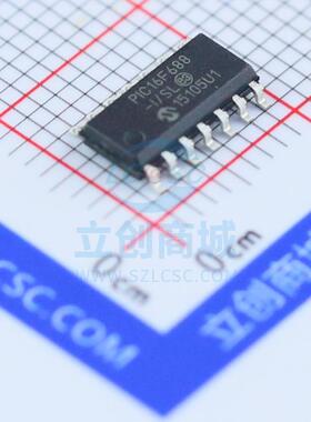 单片机(MCU/MPU/SOC) PIC16F688-I/SL SOIC-14_150mil MIC 全新原