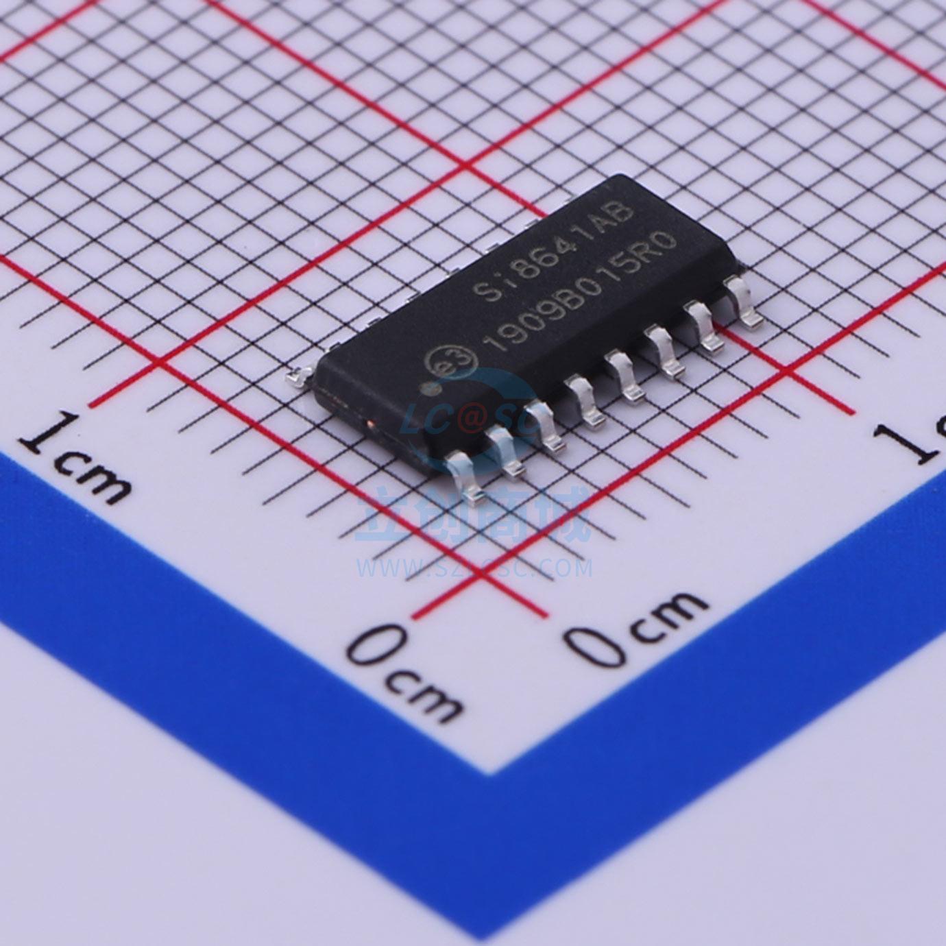 数字隔离器 SI8641AB-B-IS1R SOIC-16  全新原装进口