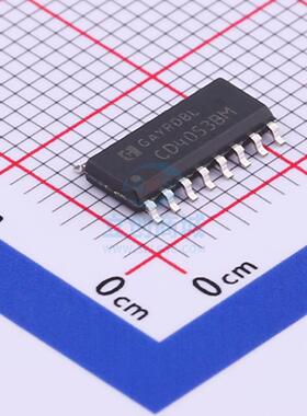 模拟开关/多路复用器 CD4053BM/TR SOP-16 HGSEMI(华冠)