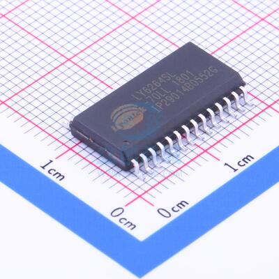 静态随机存取存储器(SRAM) LY6264SL-70LLI SOP-28_330mil Lyonte
