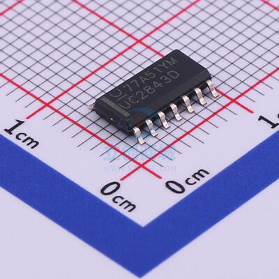 DC-DC电源芯片 UC2843DTR SOIC-14 TI()