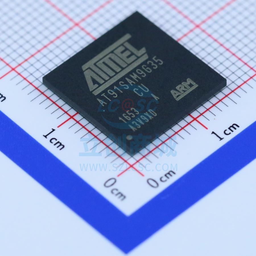 单片机(MCU/MPU/SOC) AT91SAM9G35-CU LFBGA-217 MIC 全新原装进