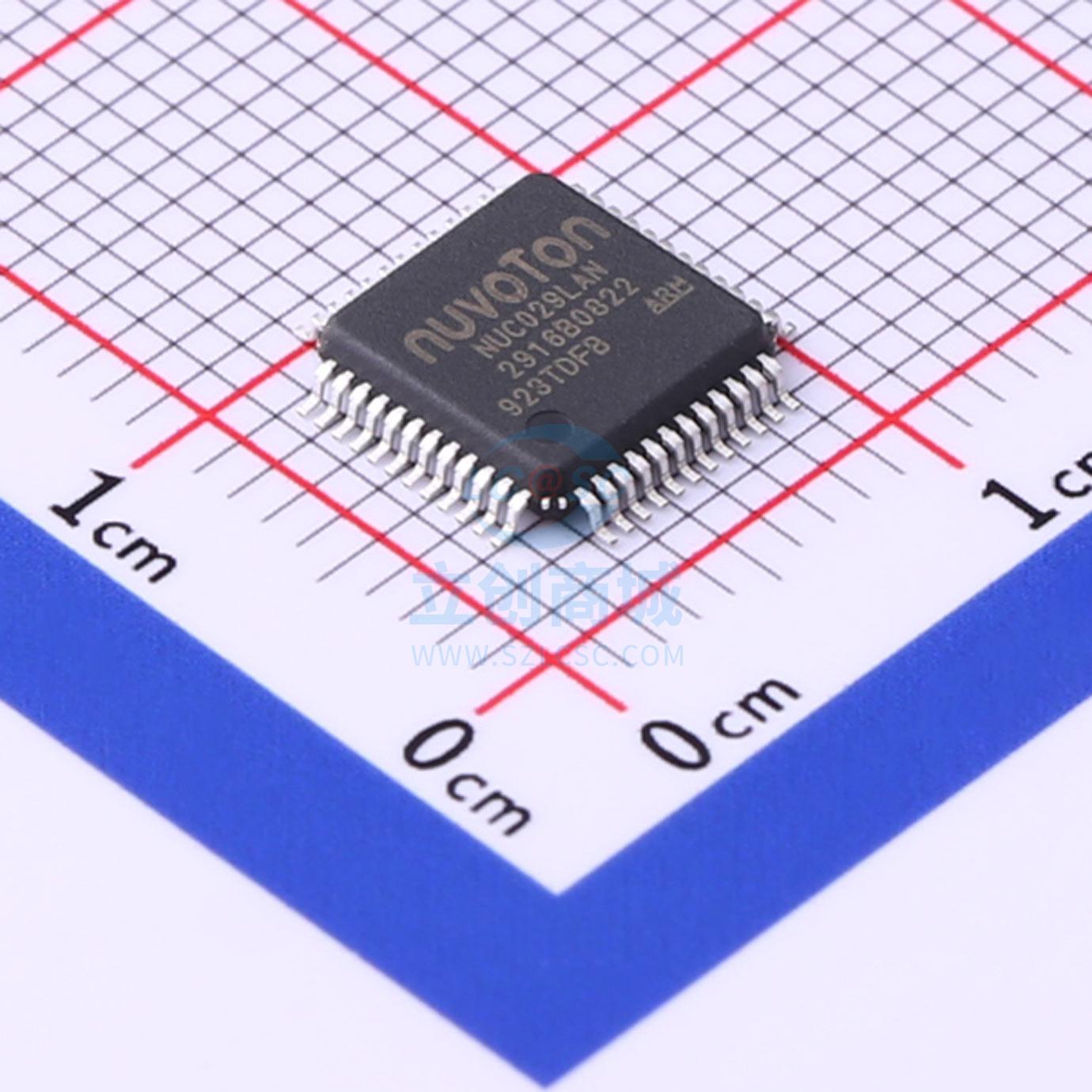 单片机(MCU/MPU/SOC) NUC029LAN LQFP-48_7x7x05P 全新原装进口