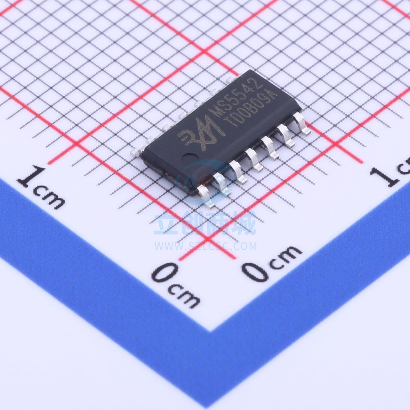 数模转换芯片DAC MS5542 SOP-14 杭州瑞盟