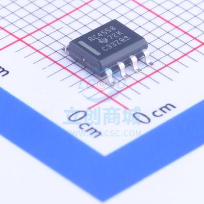 运算放大器 RC4558DRG4 SOIC-8_150mil TI()