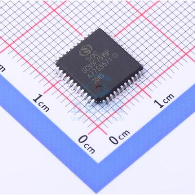 单片机(MCU/MPU/SOC) SC95F7516P44R LQFP44  全新原装进口