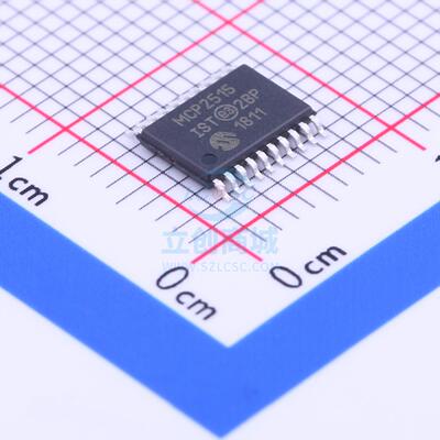 CAN芯片 MCP2515T-I/ST TSSOP-20 MICROCHIP(美国微芯)