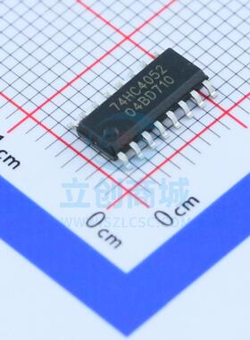 模拟开关/多路复用器 74HC4052 SOP-16_150mil I-CORE(中微爱芯)
