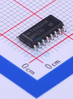 RS232芯片 MAX232D SOIC-16 TI 全新原装进口