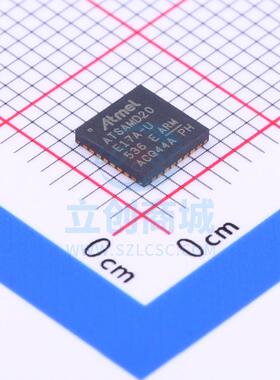 单片机(MCU/MPU/SOC) ATSAMD20E17A-MU QFN-32_5x5x05P MIC 全新