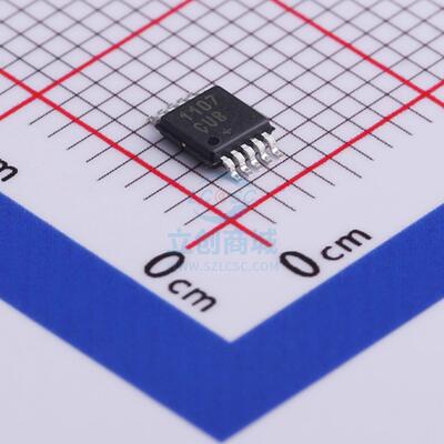 模数转换芯片ADC MAX1107CUB+ TFSOP-10 MAXIM(美信)