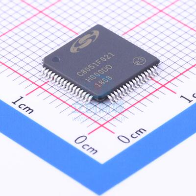 C8051F021-GQR TQFP-64_10x10x05P  全新原装进口