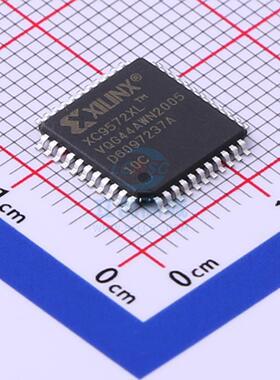 可编程逻辑器件(CPLD/FPGA) XC9572XL-10VQG44C VQFP-44 全新原装