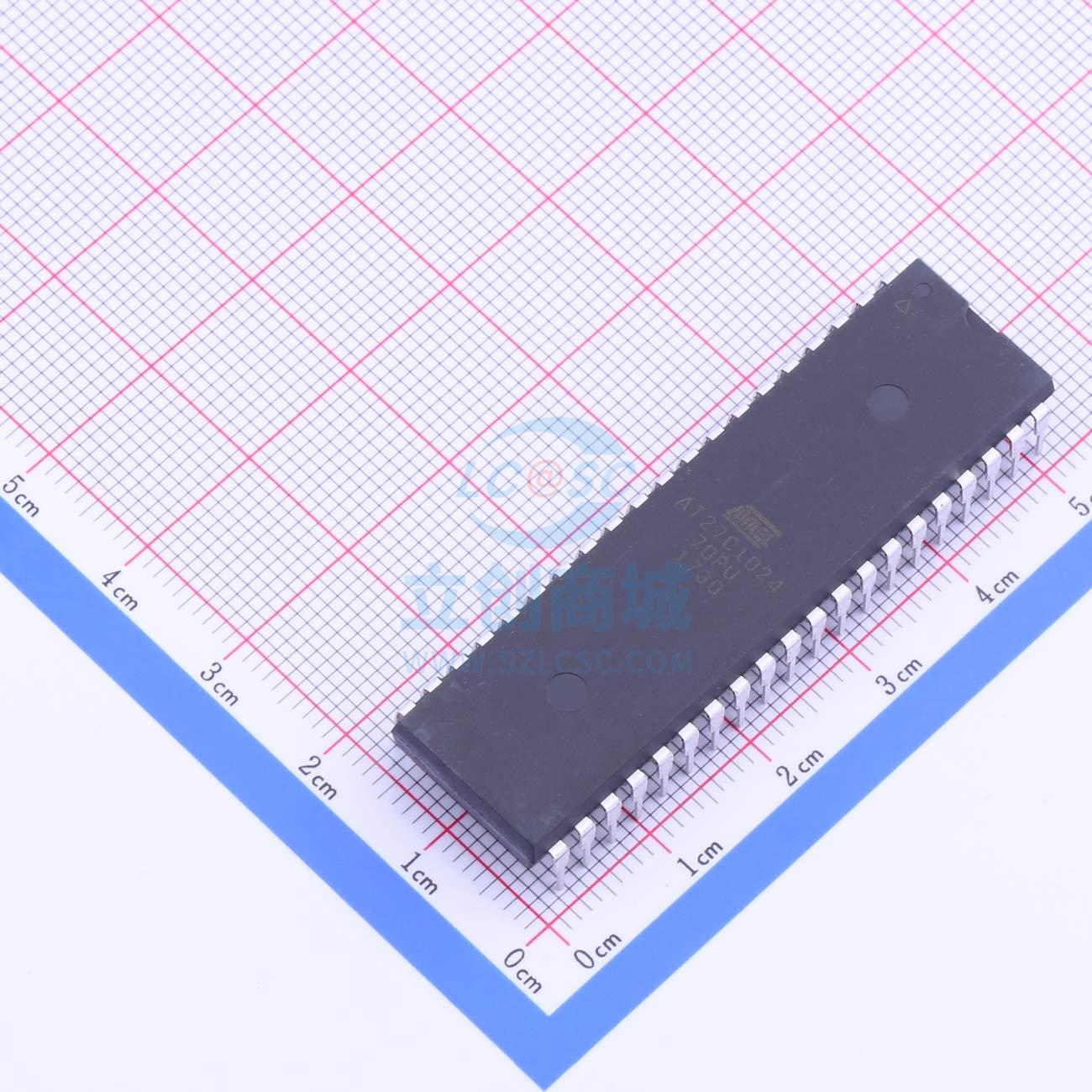 FPGA配置用存储器 AT27C1024-70PU PDIP-40 MICROCHIP(美国微芯)